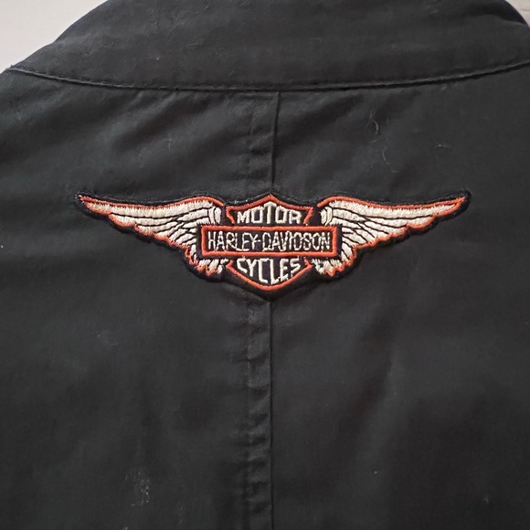 Women’s Harley-Davidson Lightweight Jacket w Zippered Front - Picture 6 of 6